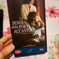 VHS La signora della porta accanto di F. Truffaut 