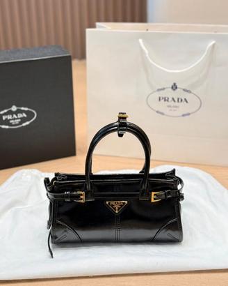 Mini borsa a tracolla da donna Prada
