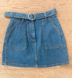 Minigonna in jeans Zuiki