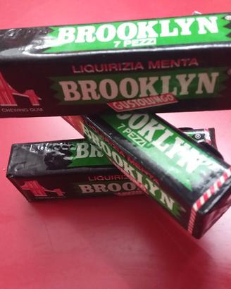 Chewing-gum Lastrine Brooklyn Anni 90 Rarità NUOVE