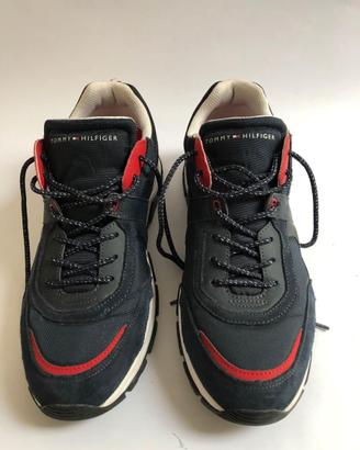 Sneakers Tommy Hilfiger Uomo Taglia 45 Blu Rosso