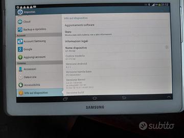 Tablet Samsung GALAXY 2 GT P5100