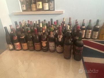BOTTIGLIE DI VINO DA COLLEZIONE