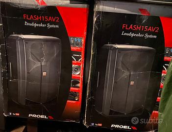 Coppia casse attive proel