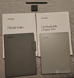 Remarkable paper pro + marker plus + custodia