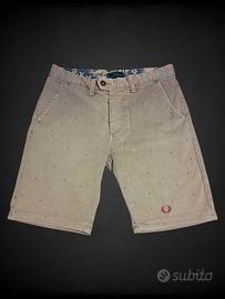 🔥 Bermuda Fred Perry Beige Uomo IT44 Preppy