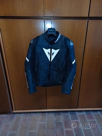 Giubbotto da moto in pelle Dainese