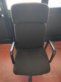 Sedia da ufficio in tessuto