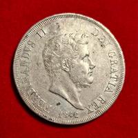 Piastra 120 grana 1842, Ferdinando II 