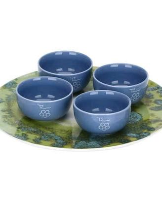 thun Set Piatto e 4 ciotole oasi