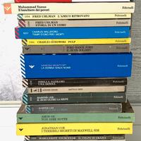 22 libri di autori stranieri edizioni Feltrinelli