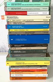 22 libri di autori stranieri edizioni Feltrinelli