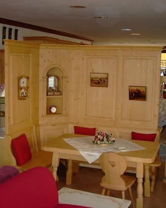 I ANGOLO PANCA CON RIVESTIMENTO