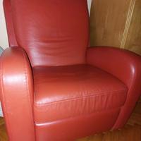 Due Poltrone Natuzzi in pelle