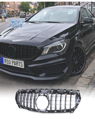 GRIGLIA MERCEDES CLA W117 13-16 LOOK AMG GTR NERO 