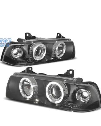 FARI BMW E36 92-98 COUPE CCFL OCCHI ANGEL FONDO NE