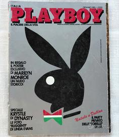 PLAYBOY ITALIA N.1 Gennaio 1983 Completa di Poster