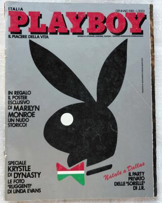 PLAYBOY ITALIA N.1 Gennaio 1983 Completa di Poster