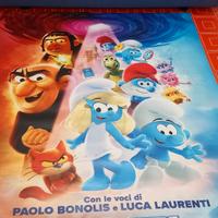 poster gigante Puffi il film
