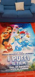 poster gigante Puffi il film
