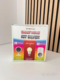 Kit videocamera lampada presa smart