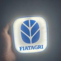 Logo fiatagri a led