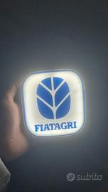 Logo fiatagri a led