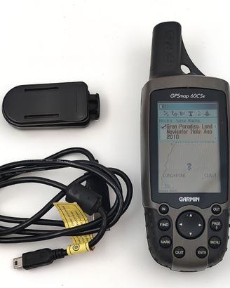 Garmin GPSmap 60CSx GPS trekking + cavo e mappa
