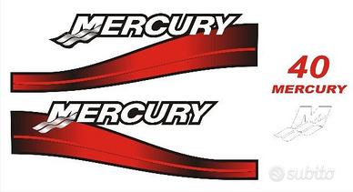 Kit adesivo mercury 40 cv