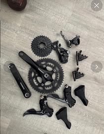 Shimano claris 2x8 gruppo completo