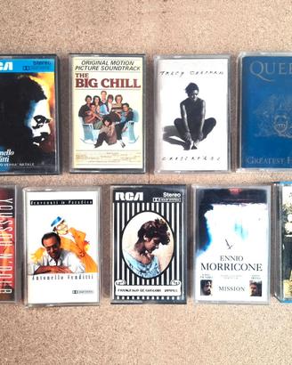 Musicassette blocco di 9 pezzi