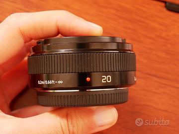 ✨ Panasonic Lumix G 20mm f/1.7 II ASPH – NUOVO