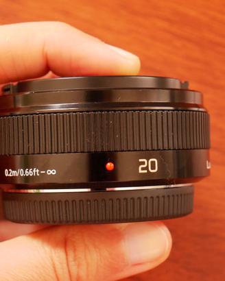 ✨ Panasonic Lumix G 20mm f/1.7 II ASPH – NUOVO