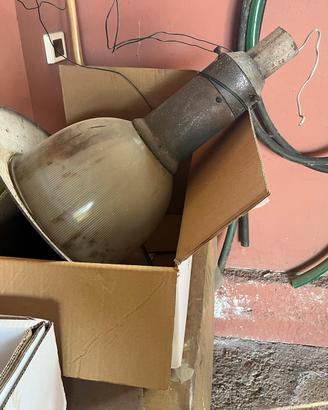 Coppia di lampade  vintage