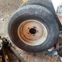 Ruote rimorchio agricolo (gomme larghe)