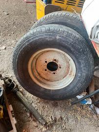 Ruote rimorchio agricolo (gomme larghe)