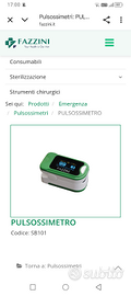 Pulsiossimetro fazzini sb101