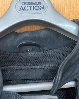 Giubbotto pelle moto marca BMW