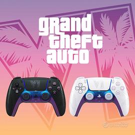 Controller dualsense gta 6 black&white edition