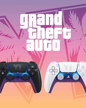 Controller dualsense gta 6 black&white edition