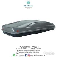 Box auto baule da tetto g3 ALL TIME 480 grigio