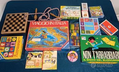 Lotto giochi da tavolo vintage Ravensburger domino