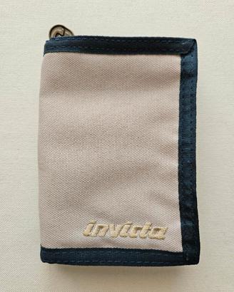 Portafoglio vintage Invicta con cerniera