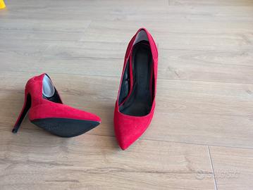 scarpe nuove con tacco rosse
