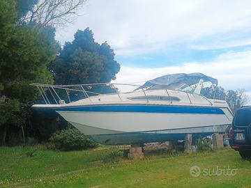 barca cabinata Thompson Santa Cruz 31 cruiser 