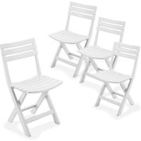 Set 4 Sedie da Giardino Pieghevoli Mod. Birki