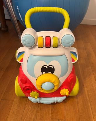 Carrellino primi passi chicco happy hippy