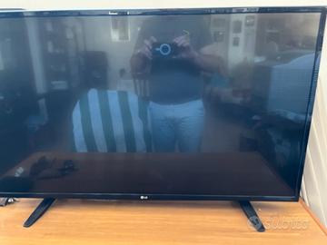 Tv LG 43 pollici Led schermo blu