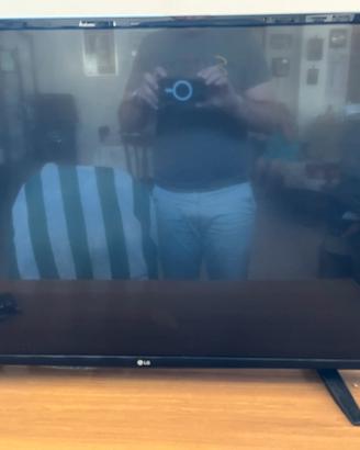 Tv LG 43 pollici Led schermo blu