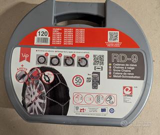 Catene da neve 9 mm misura gruppo 120